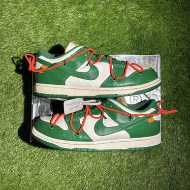 Nike × Off-White Off White x Nike Dunk Low Pine G… - image 1