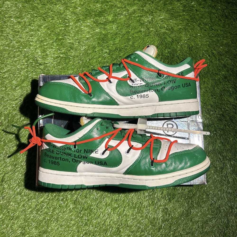 Nike × Off-White Off White x Nike Dunk Low Pine G… - image 2