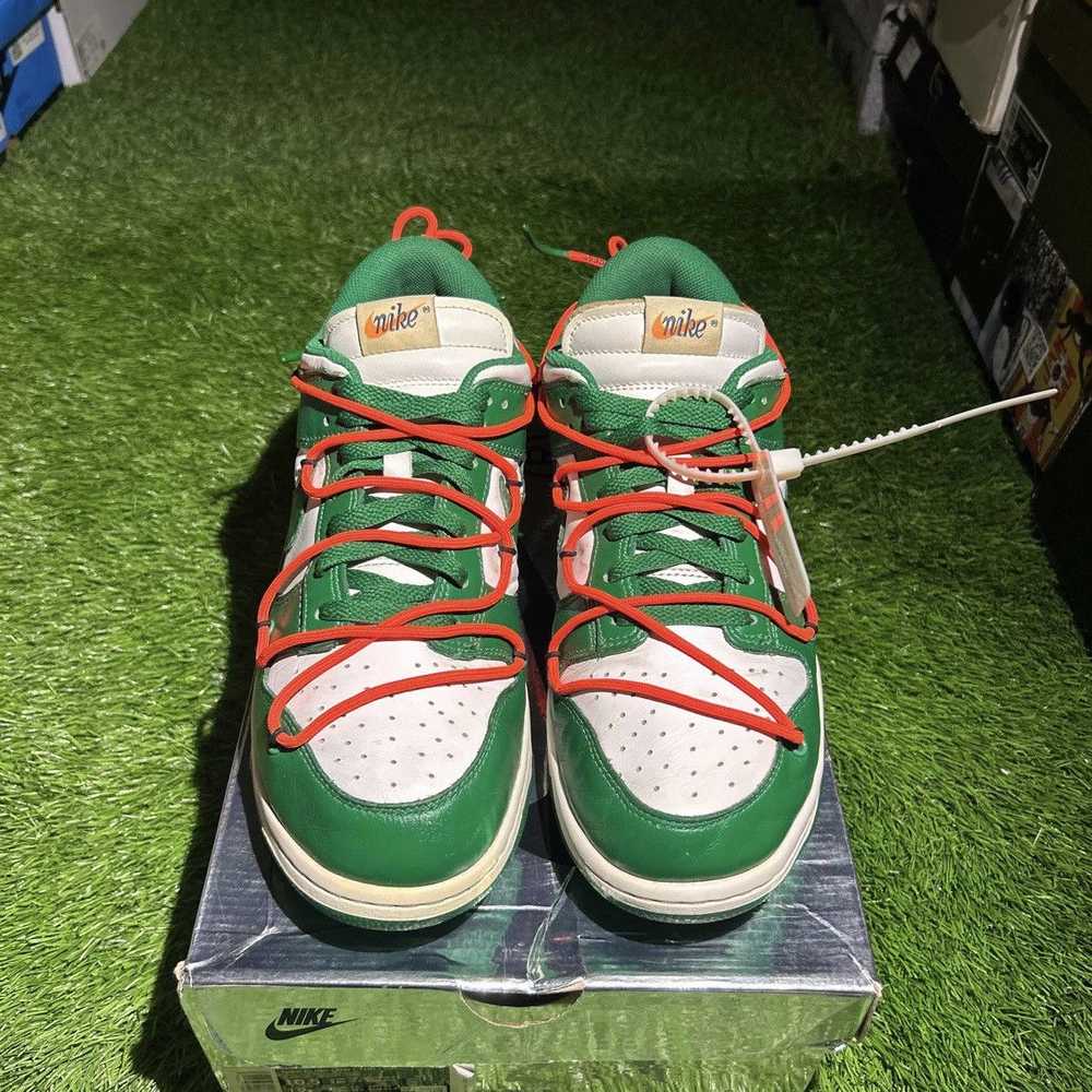 Nike × Off-White Off White x Nike Dunk Low Pine G… - image 3