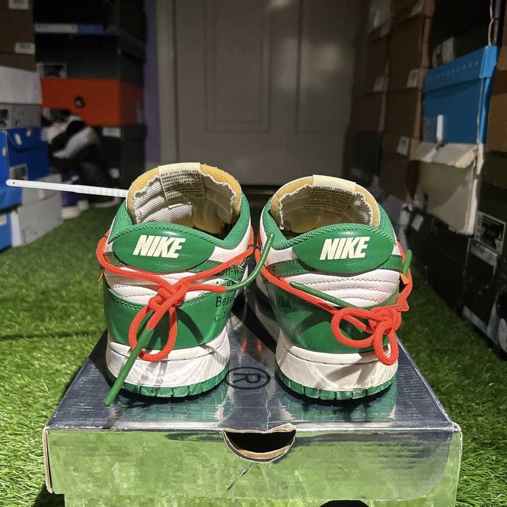 Nike × Off-White Off White x Nike Dunk Low Pine G… - image 4