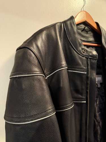 Vintage × Wilsons Leather Wilsons Heavy Black Leat