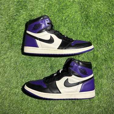 Jordan Brand × Nike Jordan 1 High OG Court Purple… - image 1