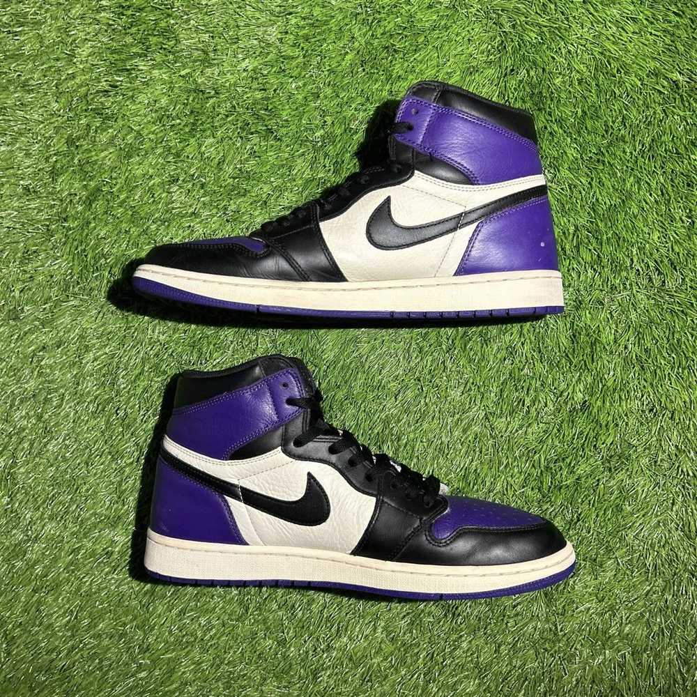 Jordan Brand × Nike Jordan 1 High OG Court Purple… - image 2