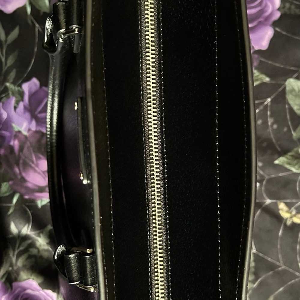 Kate Spade Large Black Leather Crossbody Purse - image 5