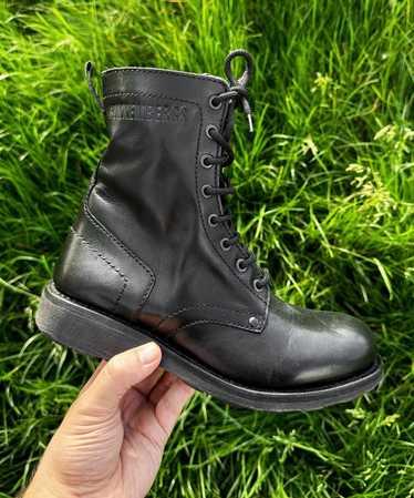 Combat Boots × Dirk Bikkembergs × Leather Dirk Bi… - image 1