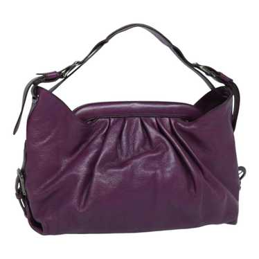 Fendi FENDI Shoulder Bag Leather Purple Auth 87215 - image 1