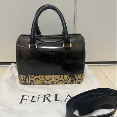 Excellent condition FURLA Candy Bag in black colo… - image 1