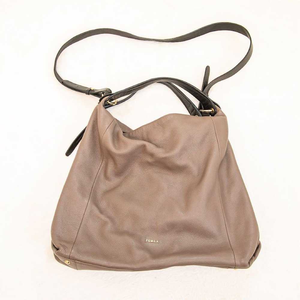 FURLA Shoulder Bag 2way Elizabeth Grayish Beige - image 2