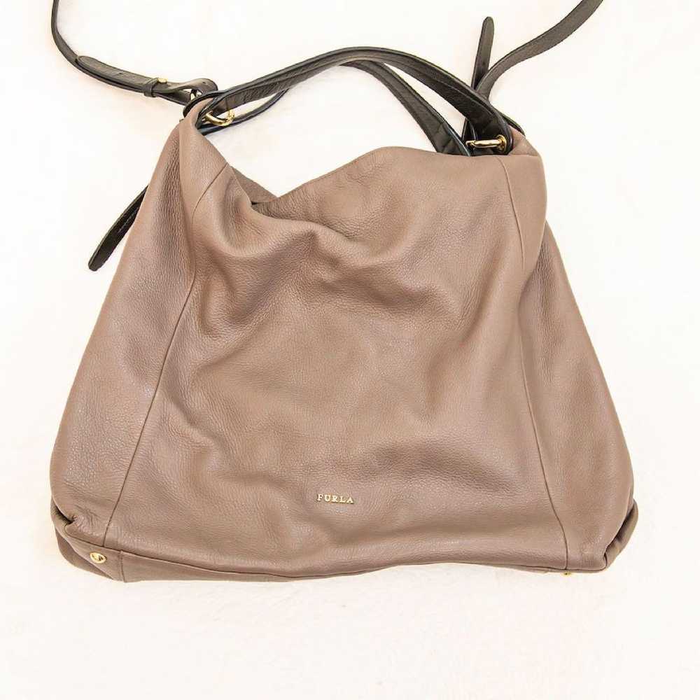 FURLA Shoulder Bag 2way Elizabeth Grayish Beige - image 3