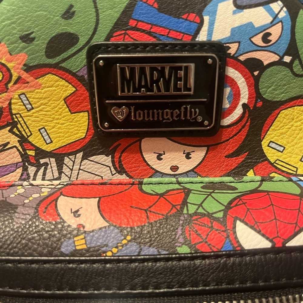 Loungefly Marvel Chibi Avengers Backpack Bag - image 2