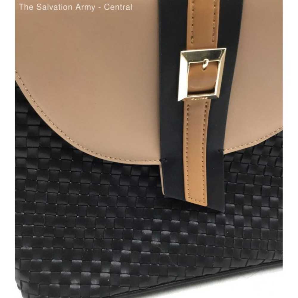 Gunas New York Kate - Black Vegan Basket Weave Bag - image 3