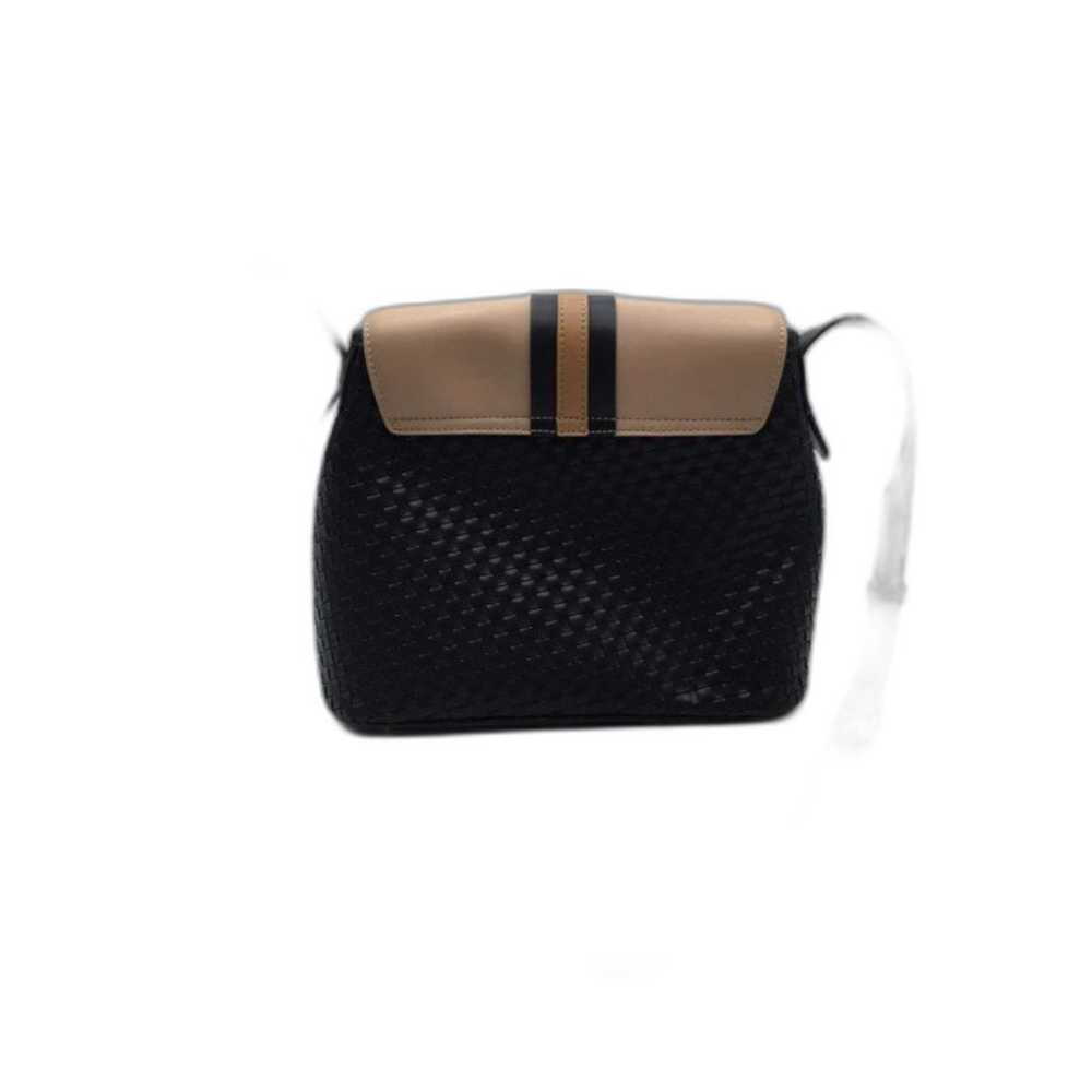 Gunas New York Kate - Black Vegan Basket Weave Bag - image 8