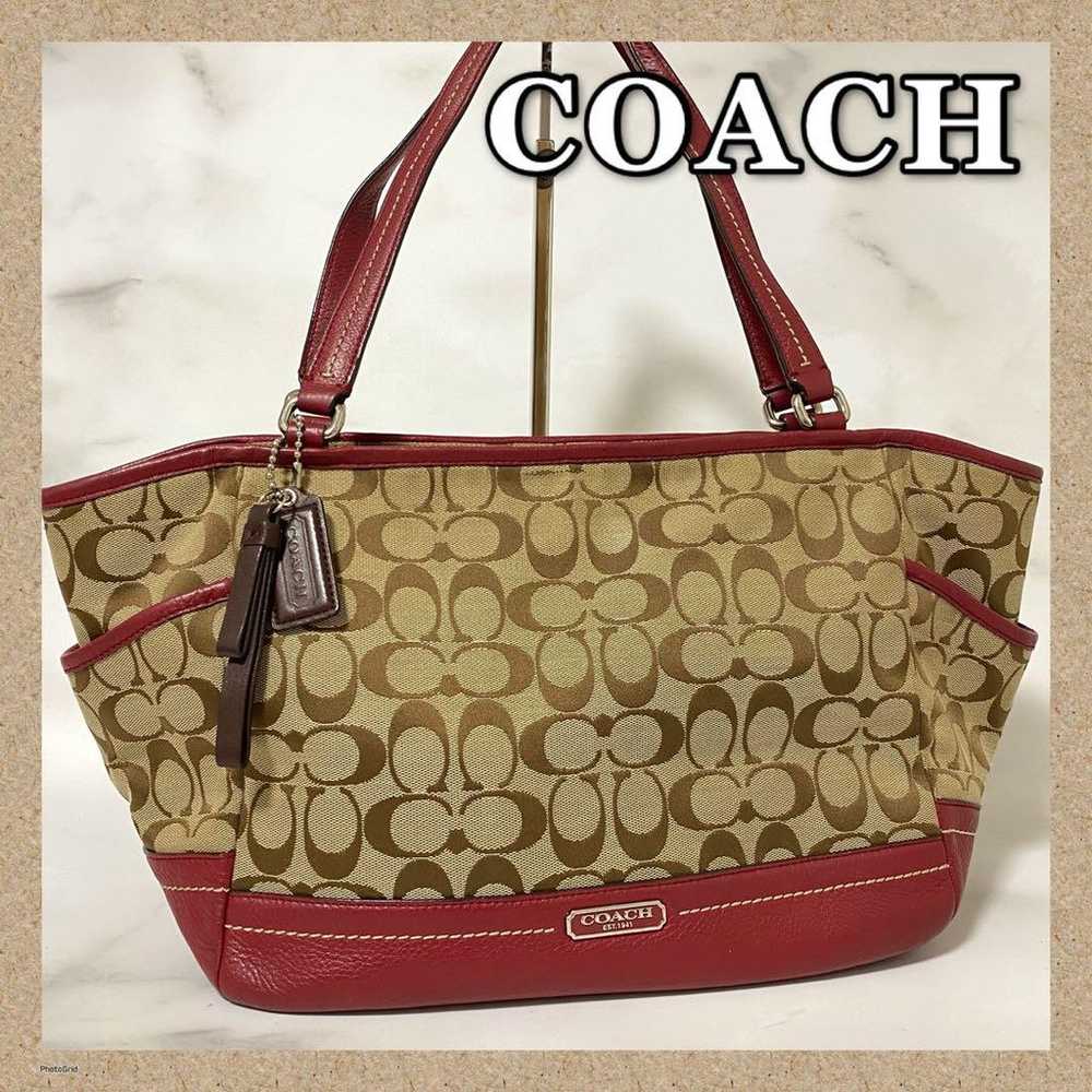 COACH✨Signature Tote Bag - image 1