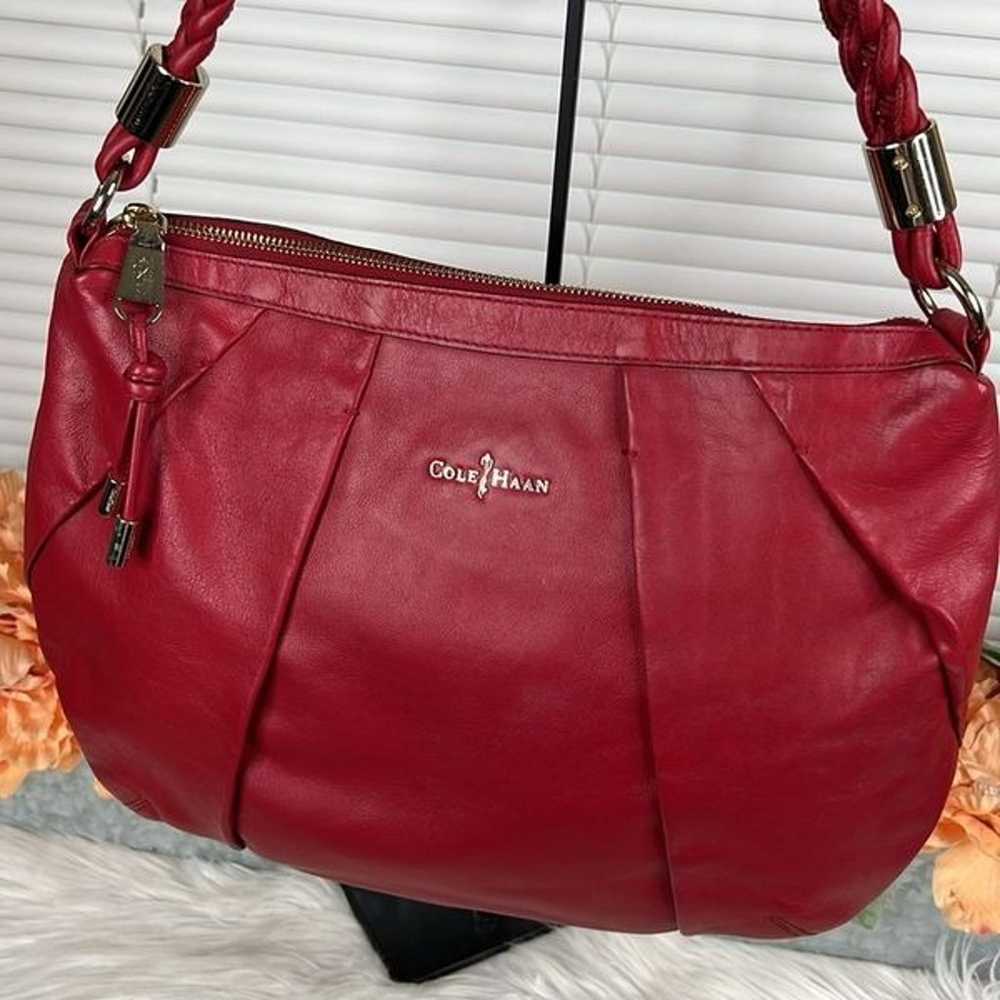 Cole Haan Womens Adele Hobo Shoulder Bag, Velvet … - image 3