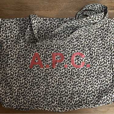 A.P.C. Leopard Tote Bag - image 1