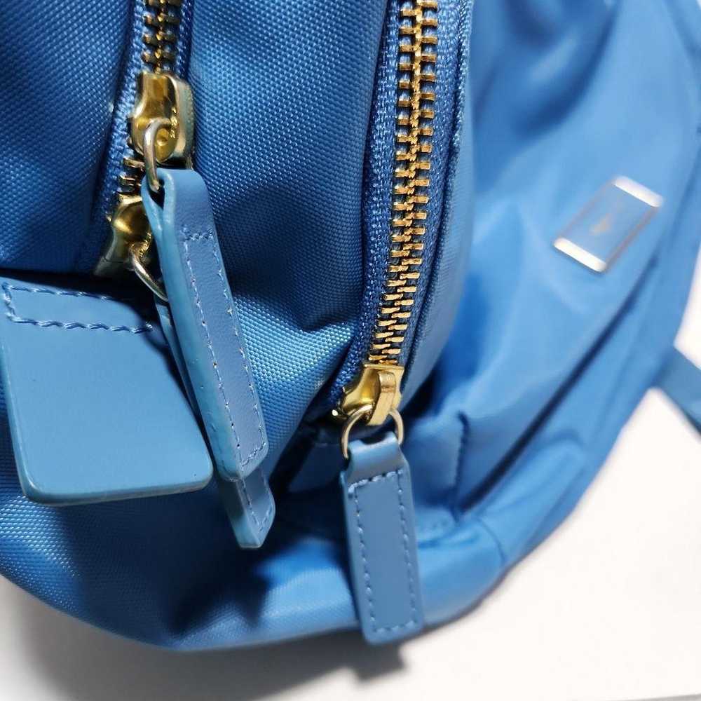 agnès b. blue nylon backpack - image 4