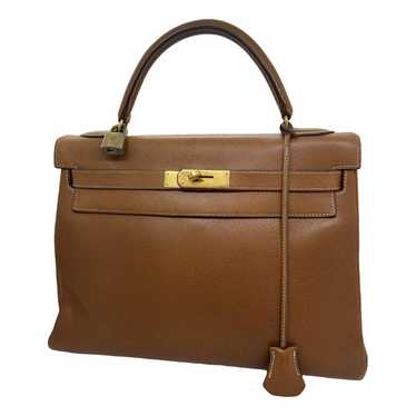 Hermès Kelly 32 leather handbag - image 1