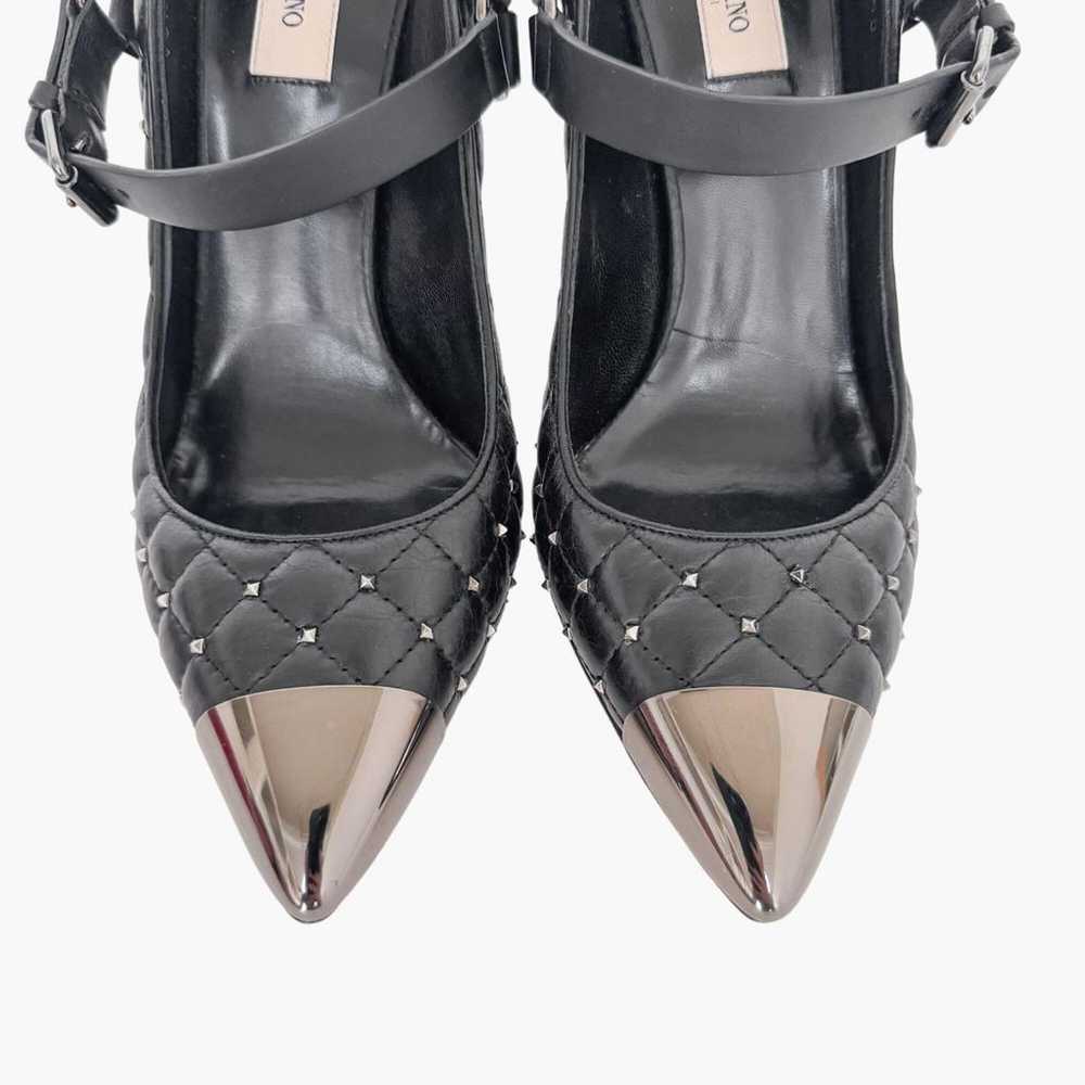 Valentino Garavani Rockstud Spike leather heels - image 3