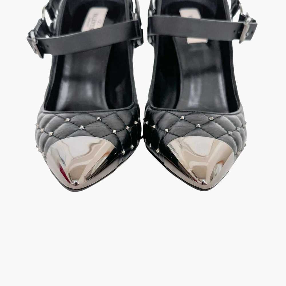 Valentino Garavani Rockstud Spike leather heels - image 5