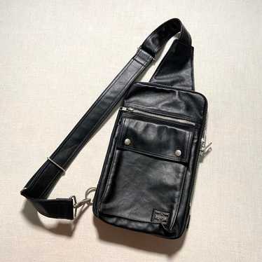 Porter Body Bag One Shoulder Black.