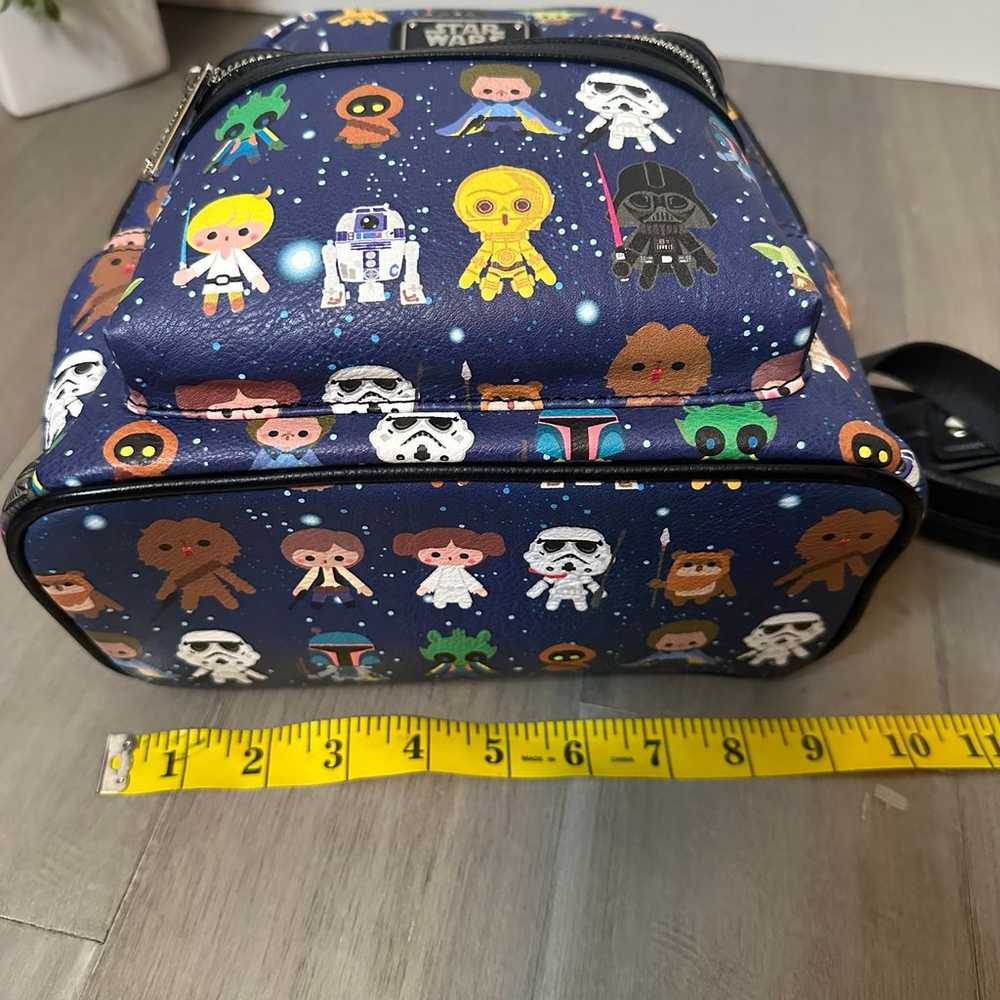 Disney Loungefly Star Wars Mini Backpack - image 12