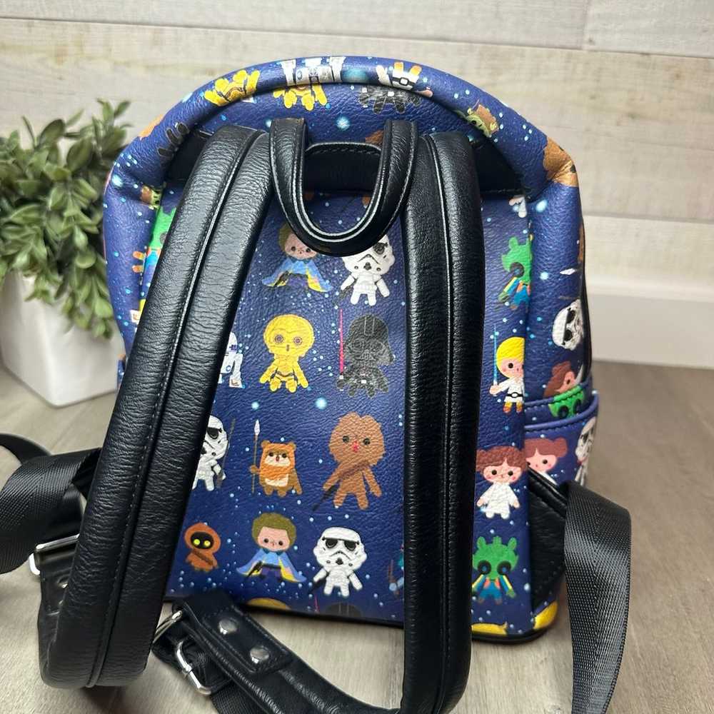 Disney Loungefly Star Wars Mini Backpack - image 4