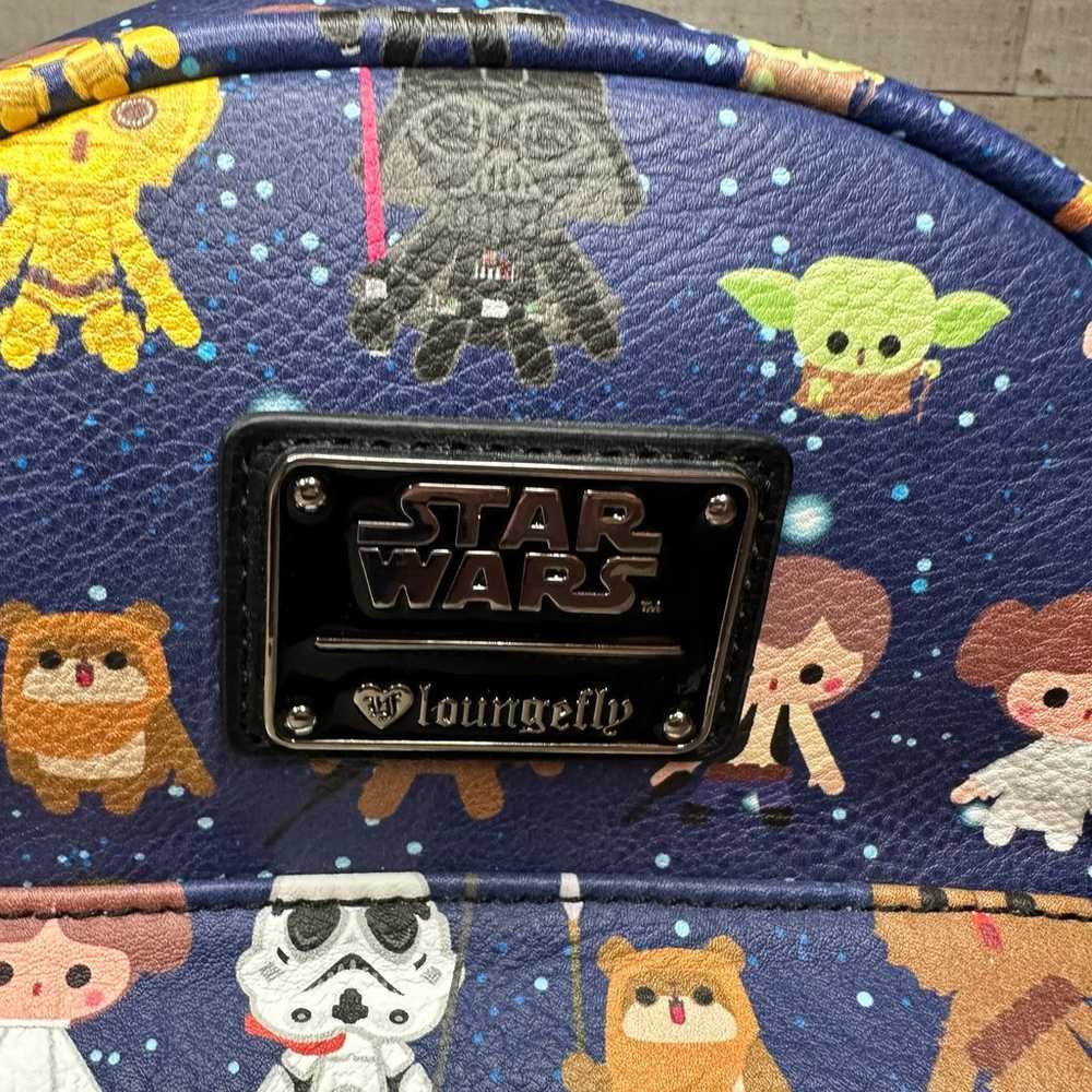 Disney Loungefly Star Wars Mini Backpack - image 6