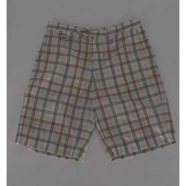 Lacoste Lacoste Mens Plaid Shorts 38” - image 1