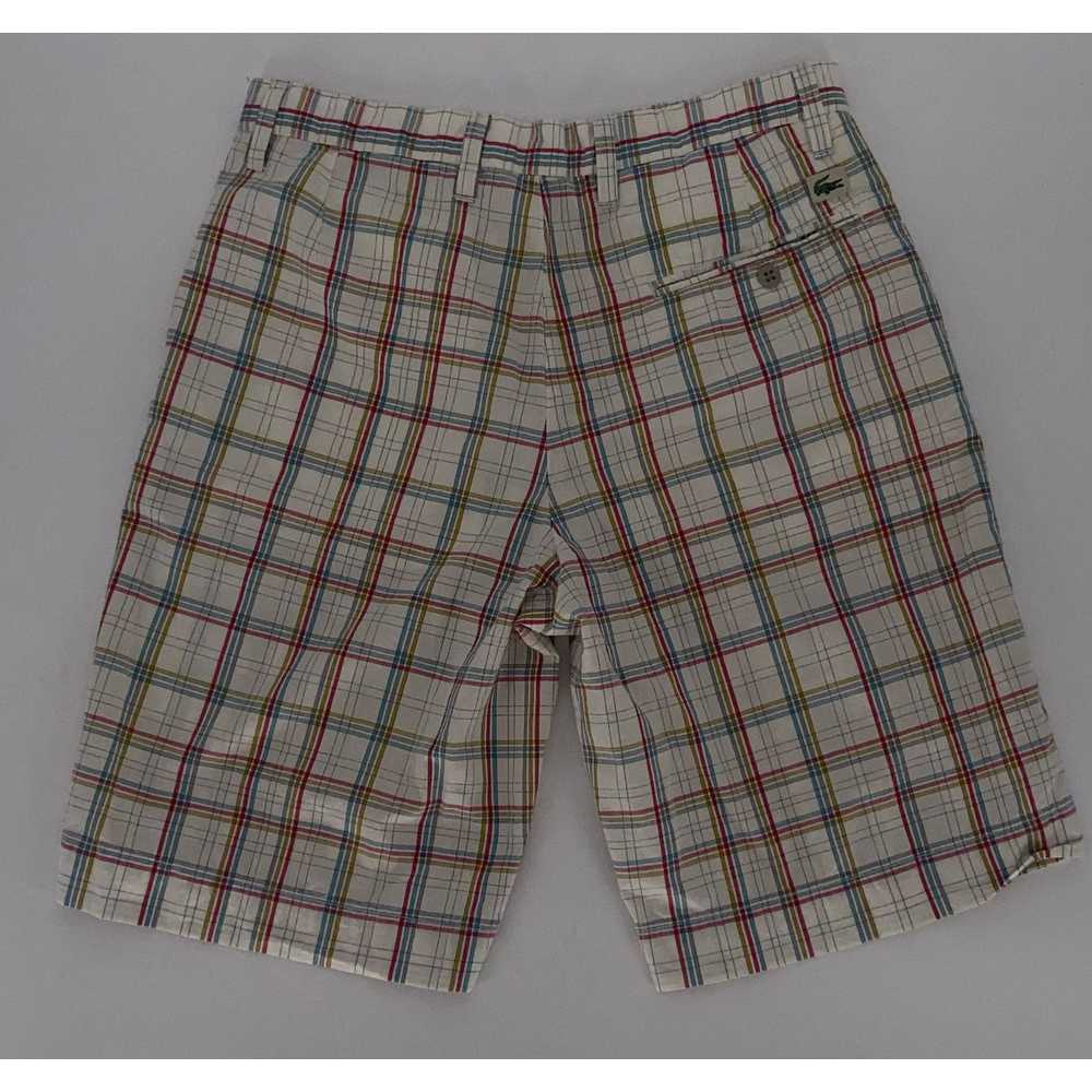 Lacoste Lacoste Mens Plaid Shorts 38” - image 5