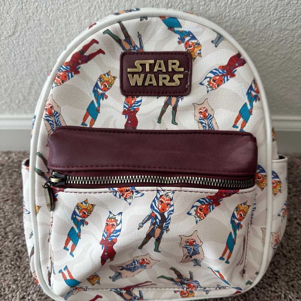 Star Wars Ahsoka Tano Allover Print Mini Backpack - image 1