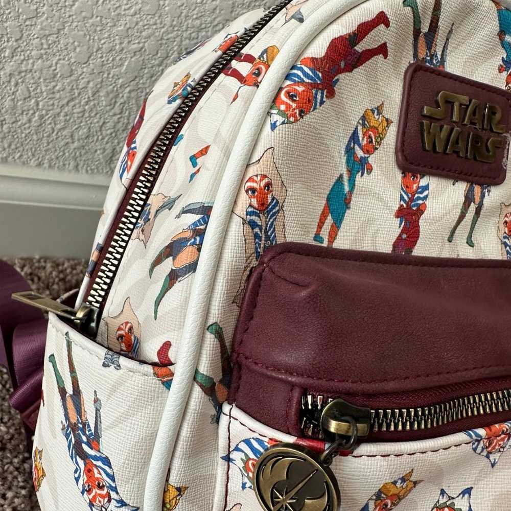 Star Wars Ahsoka Tano Allover Print Mini Backpack - image 3