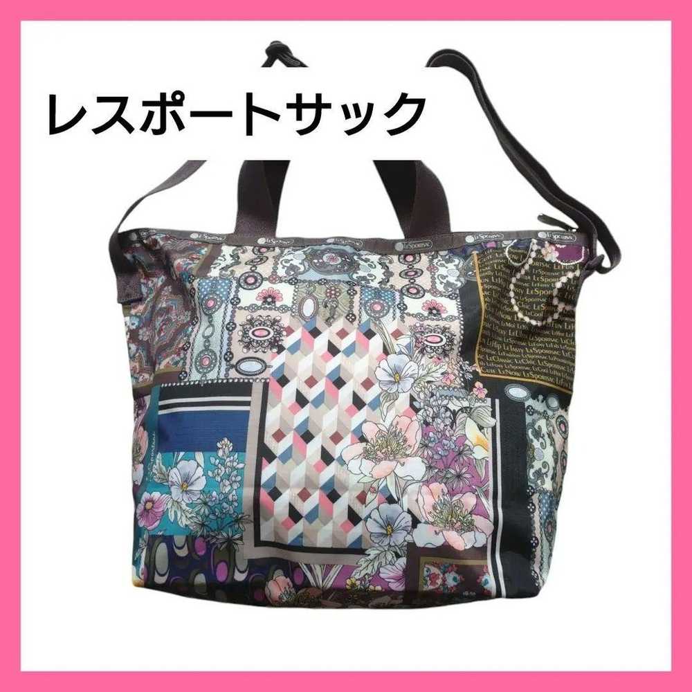 LeSportsac shoulder tote bag. - image 1