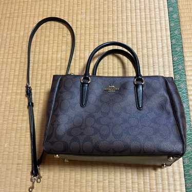 Coach shoulder bag handbag.