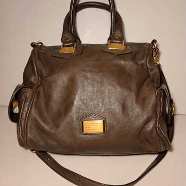 GORGEOUS MARC JACOBS BROWN  LEATHER SATCHEL CROSSB