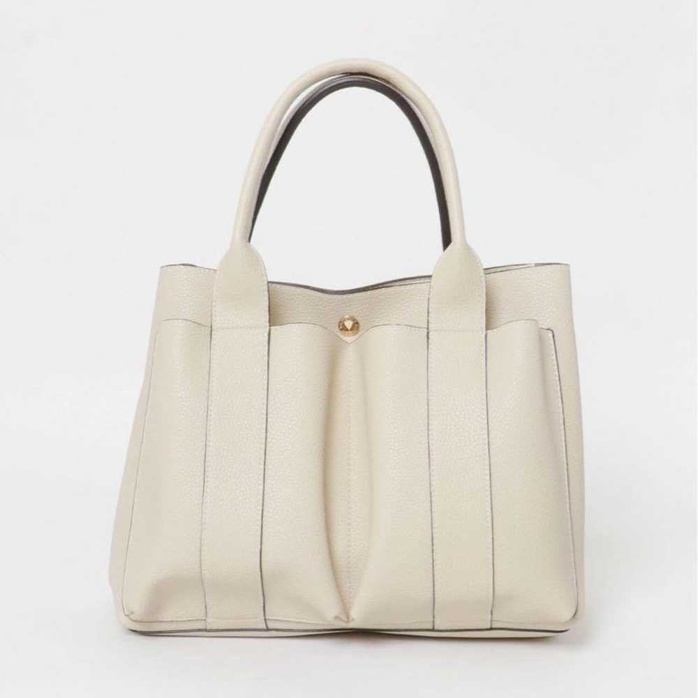 RODE SKO Double Pocket Tote Bag Ivory - image 2