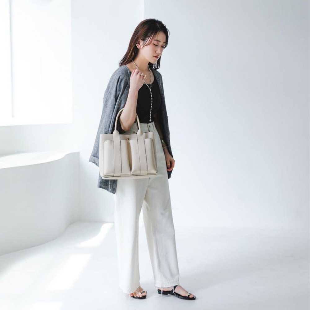 RODE SKO Double Pocket Tote Bag Ivory - image 3