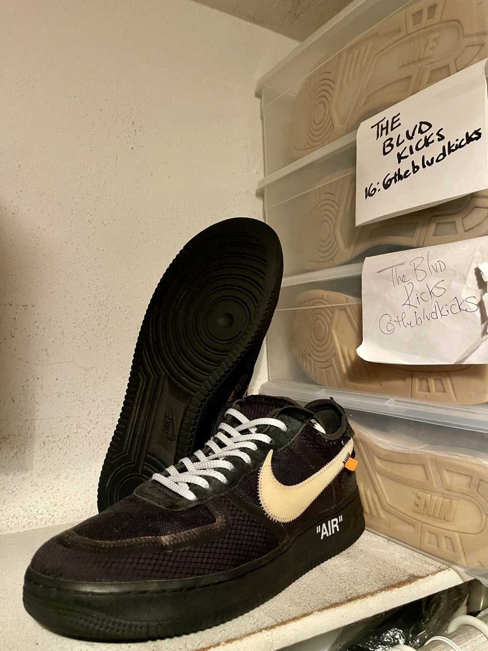 Nike Off White x Nike Air Force 1 Low Black - image 2