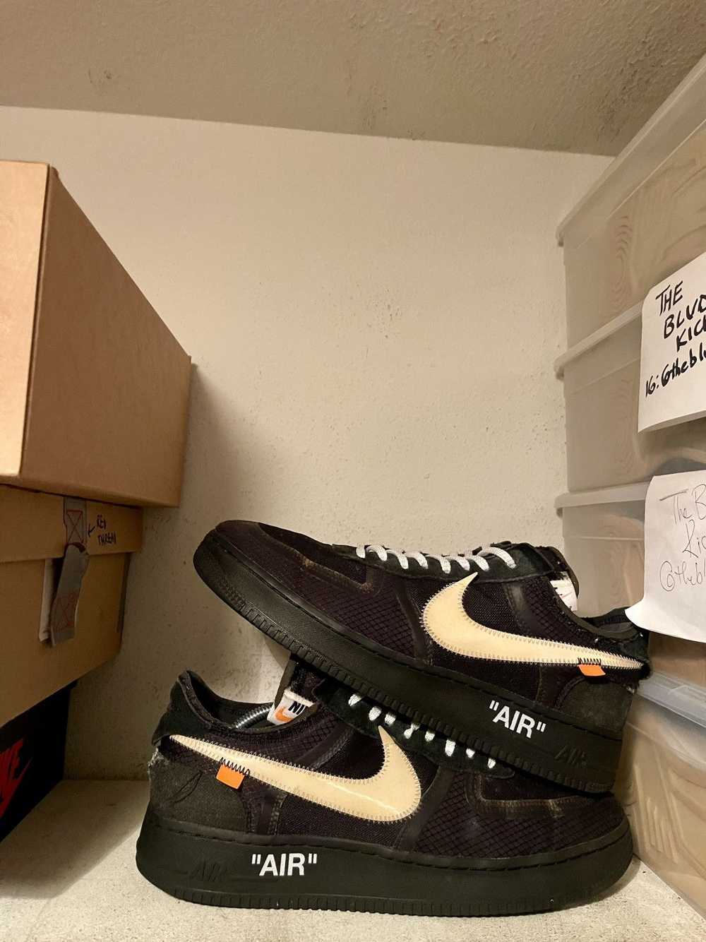 Nike Off White x Nike Air Force 1 Low Black - image 3