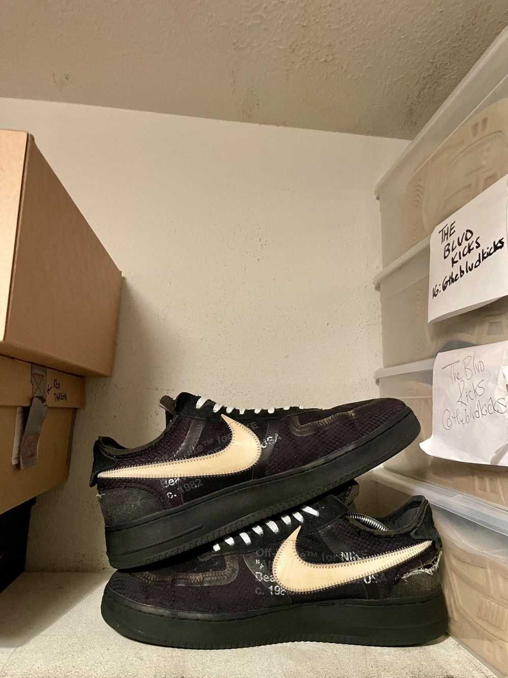 Nike Off White x Nike Air Force 1 Low Black - image 4