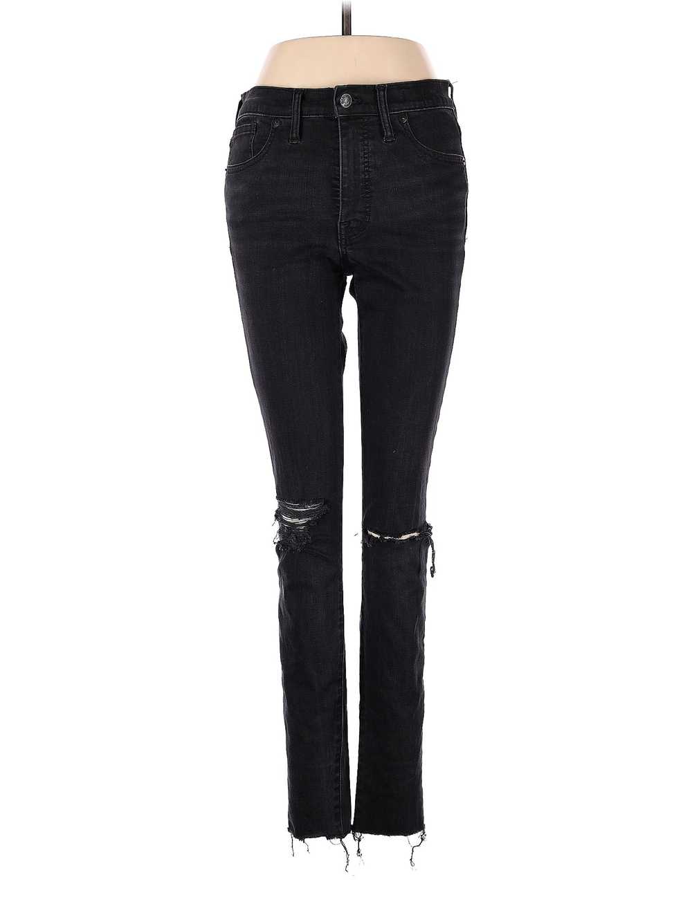 Madewell Women Black Jeans 28 W Tall - image 1