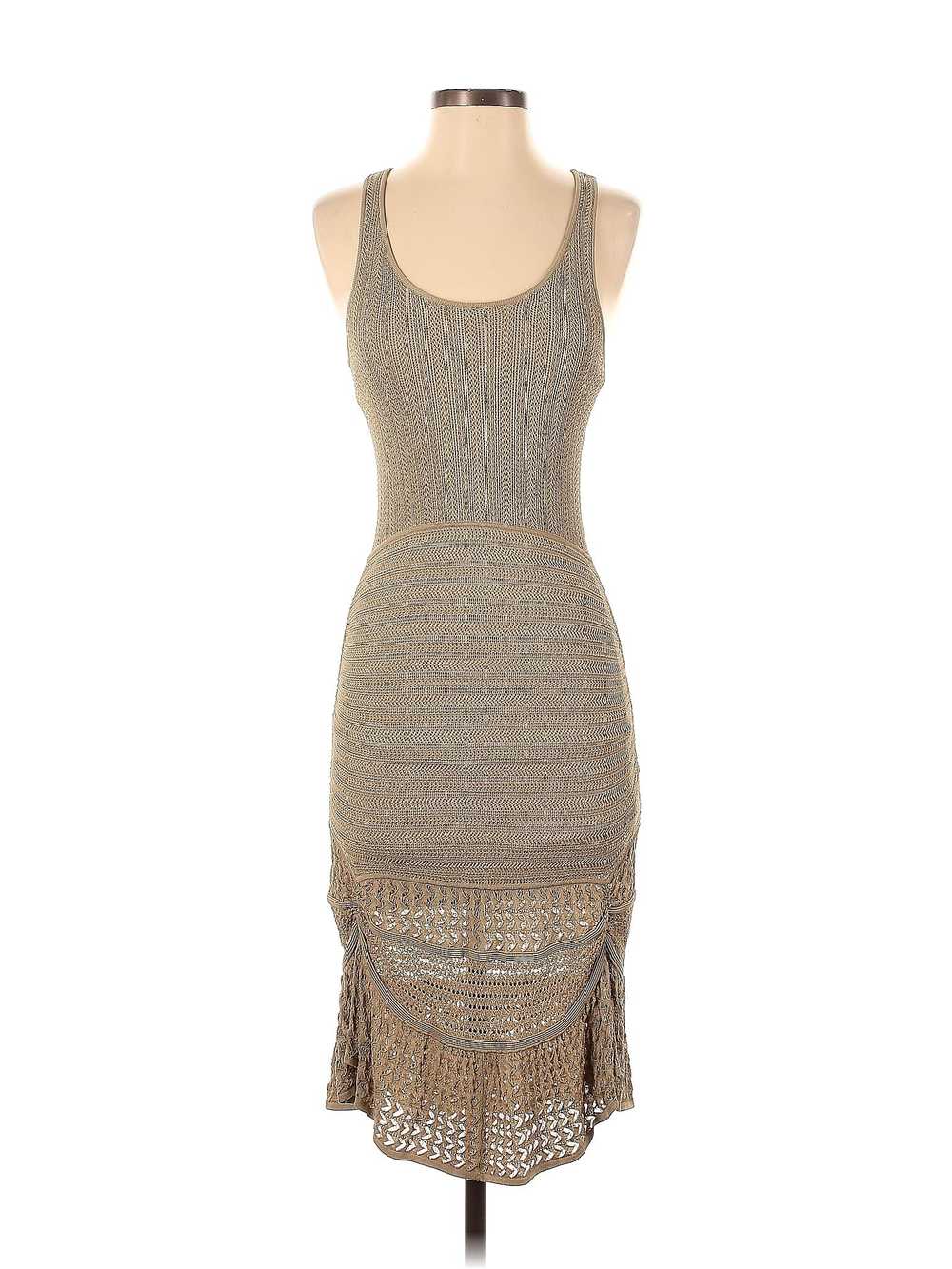 Catherine Malandrino Women Gray Cocktail Dress P - image 1