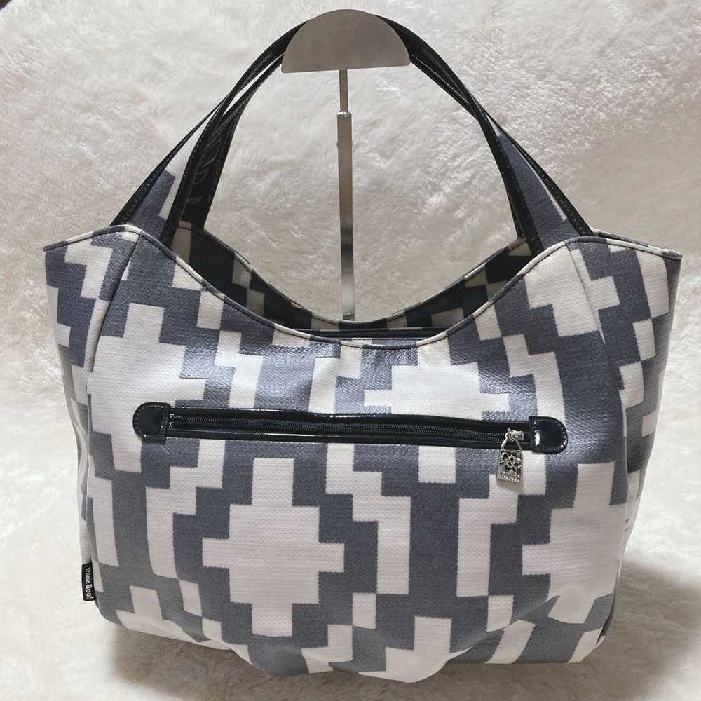 【Mint Condition】Syncbee Tote Bag One Handle Grey … - image 6