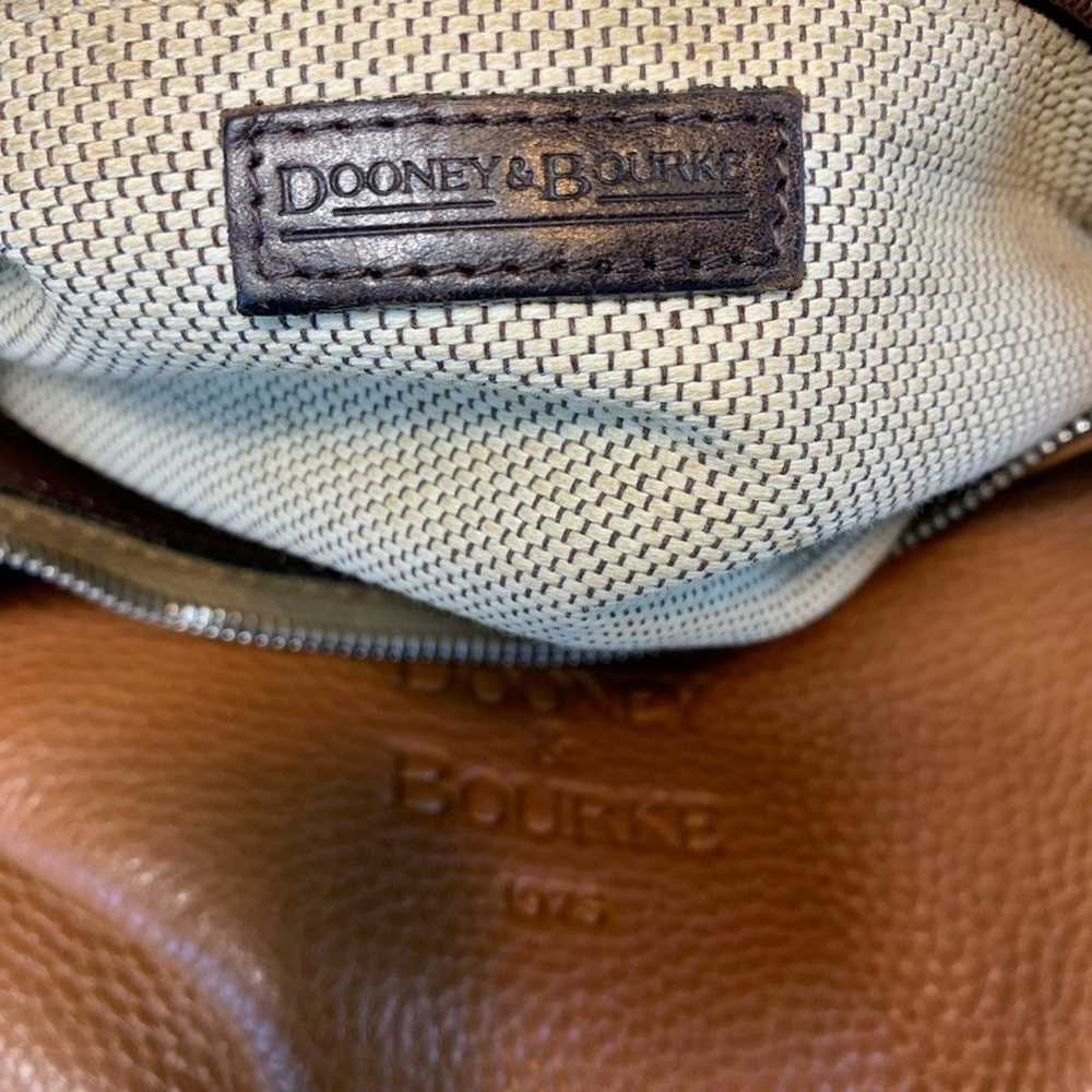 Dooney & Bourke Pebbled Camel Colored Leather Sho… - image 6