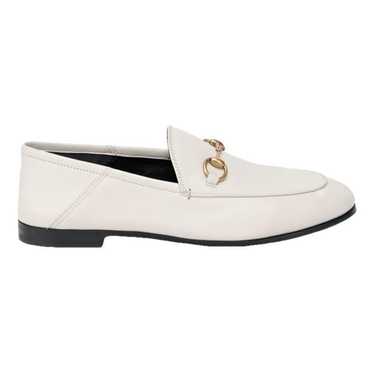 Gucci Brixton leather flats