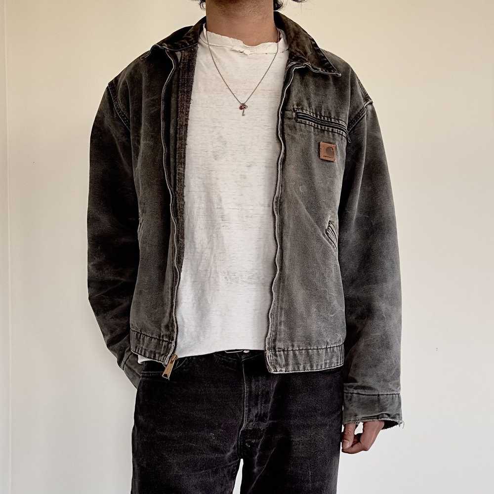 Carhartt × Vintage Vintage 90s Carhartt Detroit J… - image 1