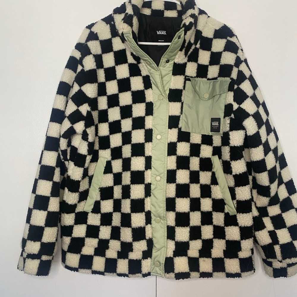 VANS Checkered Sherpa Coat - image 2