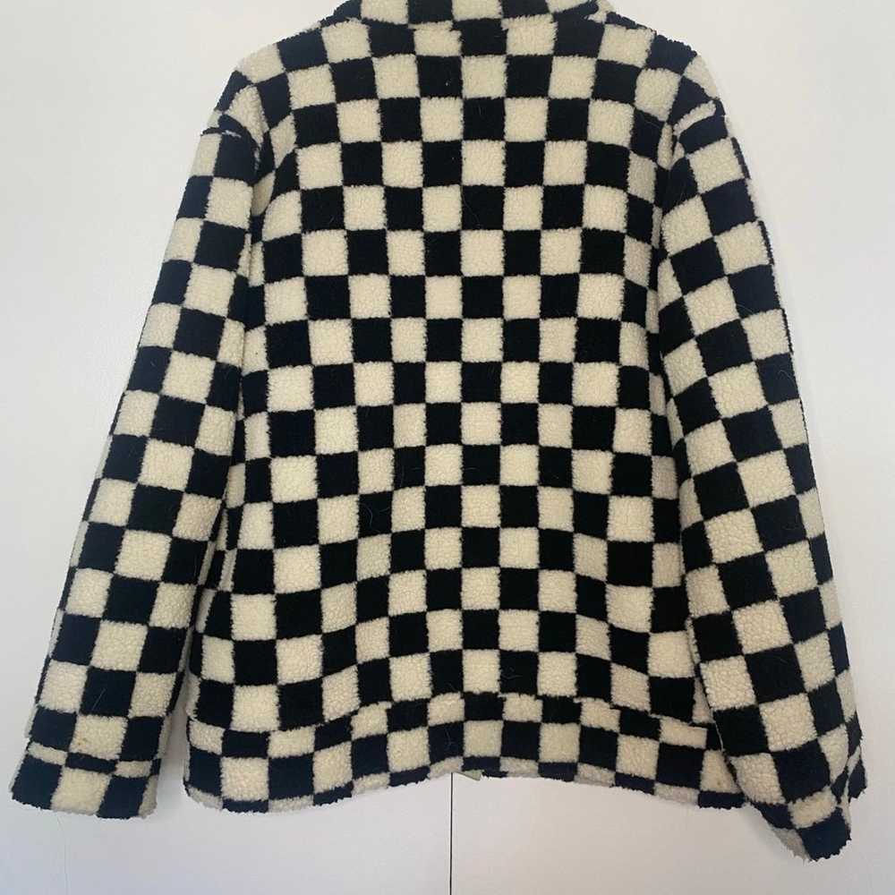 VANS Checkered Sherpa Coat - image 4