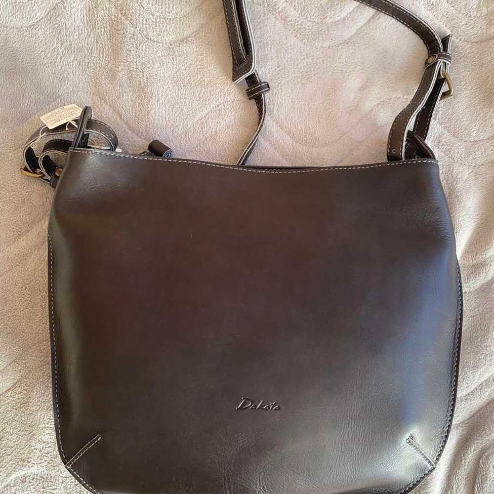 Dakota Dark Brown Leather Bag - image 3