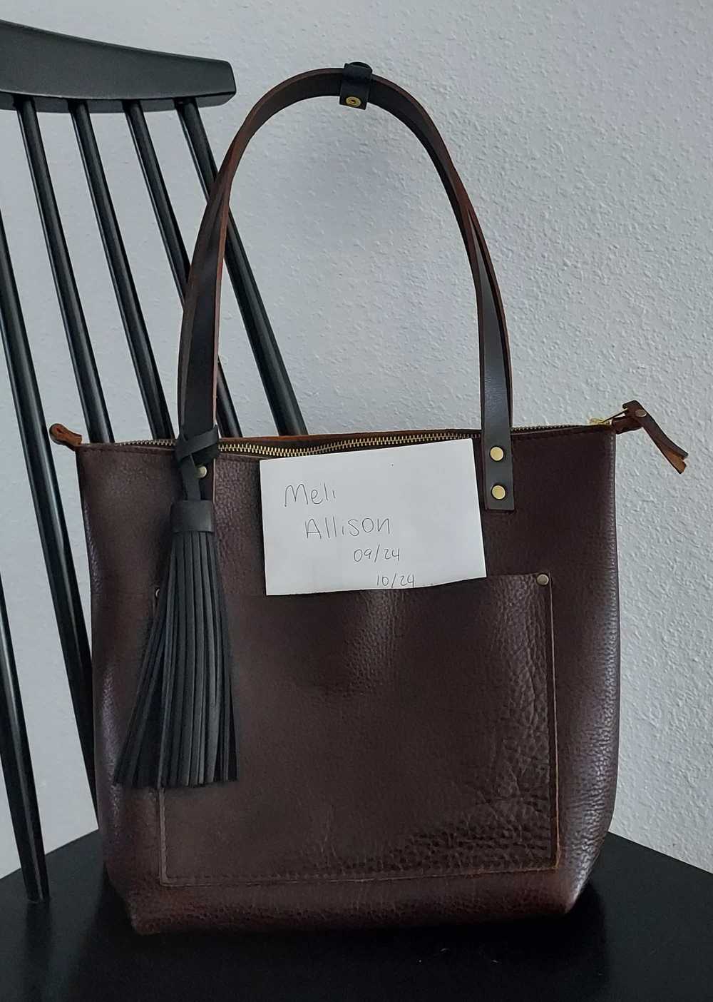 Portland Leather Leather Tote Bag - image 3