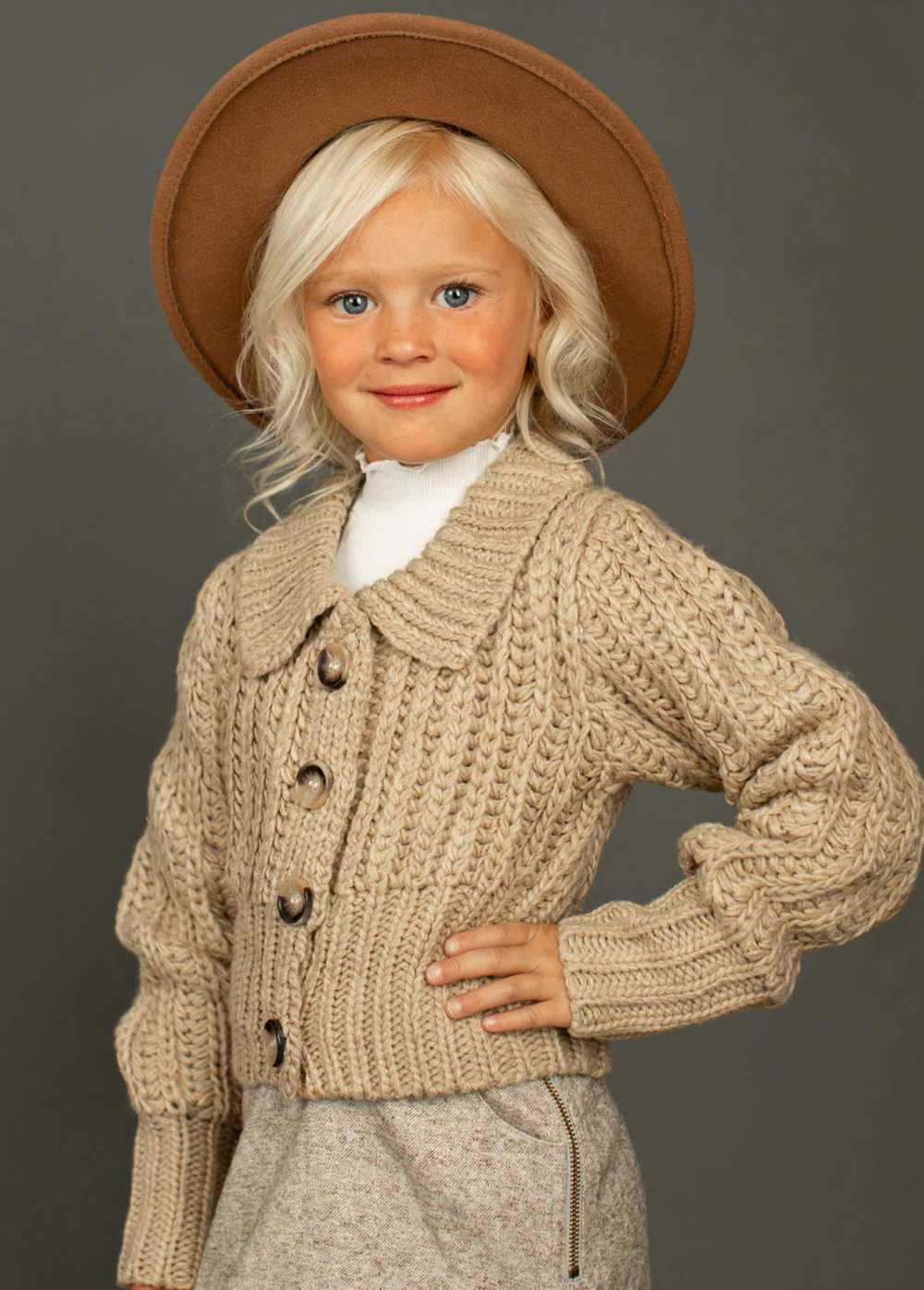 Joyfolie Maddie Sweater in Latte - image 1